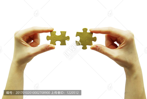 拼圖在手
