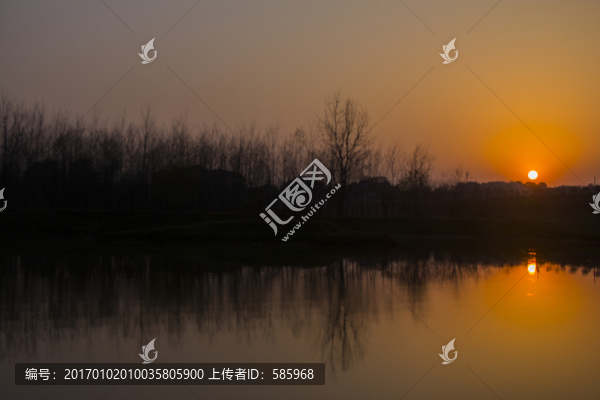 撈刀河夕陽