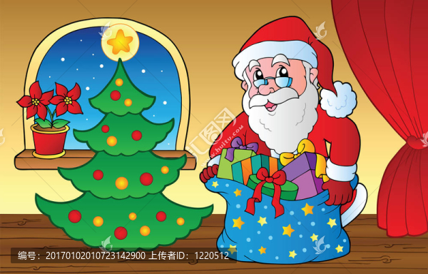 圣誕老人室內(nèi)場景3