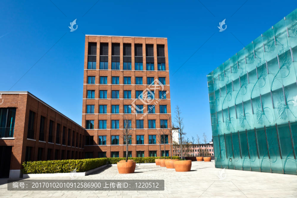 沒有人的通用現(xiàn)代建筑