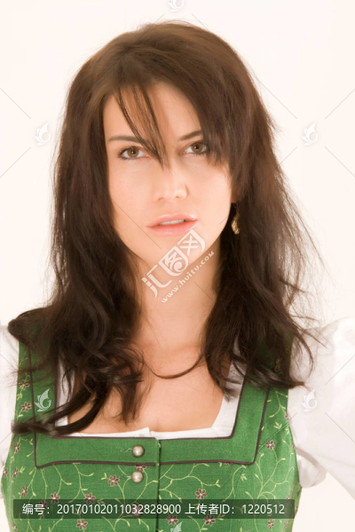 一個巴伐利亞女孩肖像