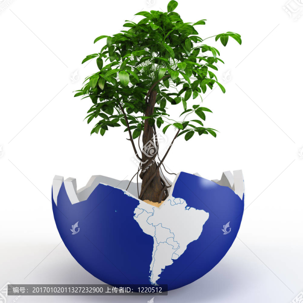樹沙三維球殼