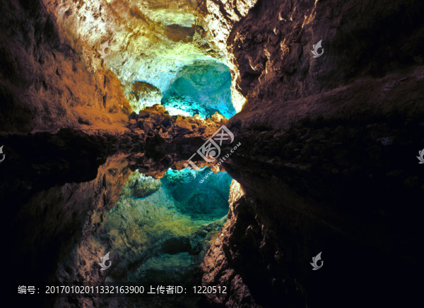 蘭薩羅特島Cueva,de,Los,Verdes