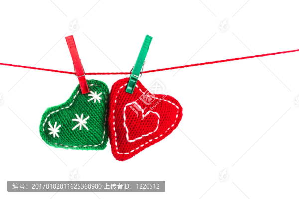 兩針織的心