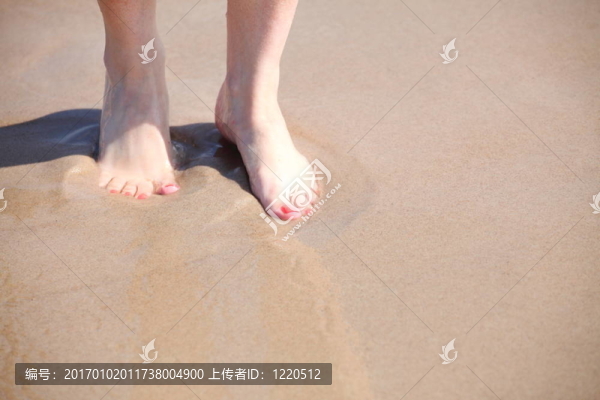 水中的美腿