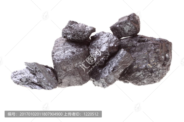 白底孤立煤