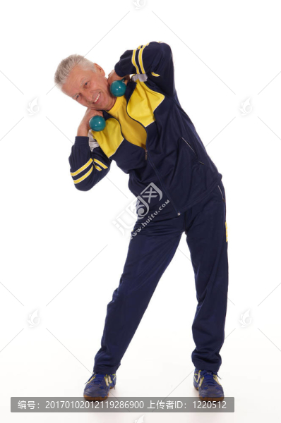 老家伙與啞鈴