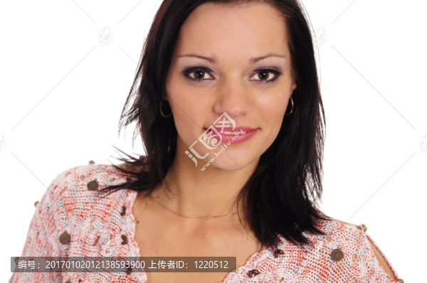 漂亮的女人的畫像