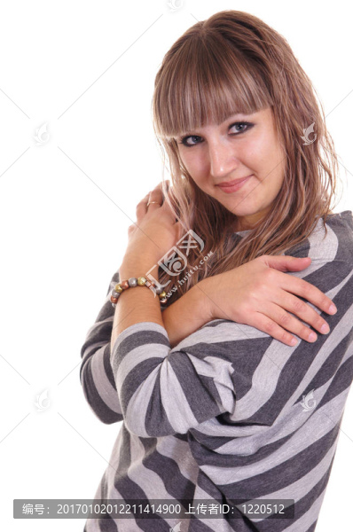 穿白色衣服的女孩