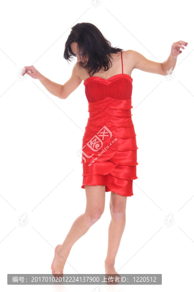 穿紅衣服的好女孩