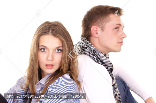 漂亮的年輕夫婦