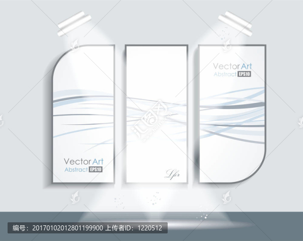 畫廊內(nèi)抽象圖上墻