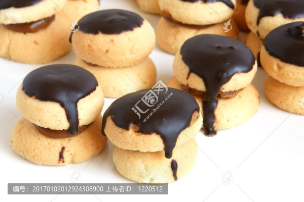 糖果產(chǎn)品。巧克力曲奇。