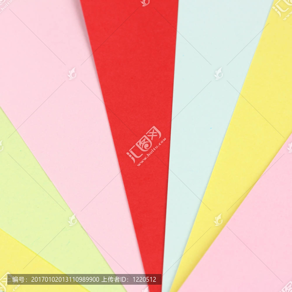 摘要彩色紙