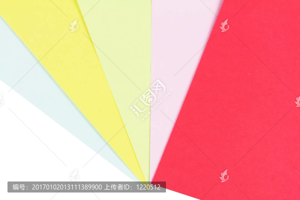 摘要彩色紙