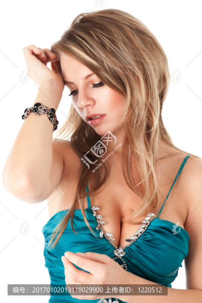 美麗的金發(fā)女郎