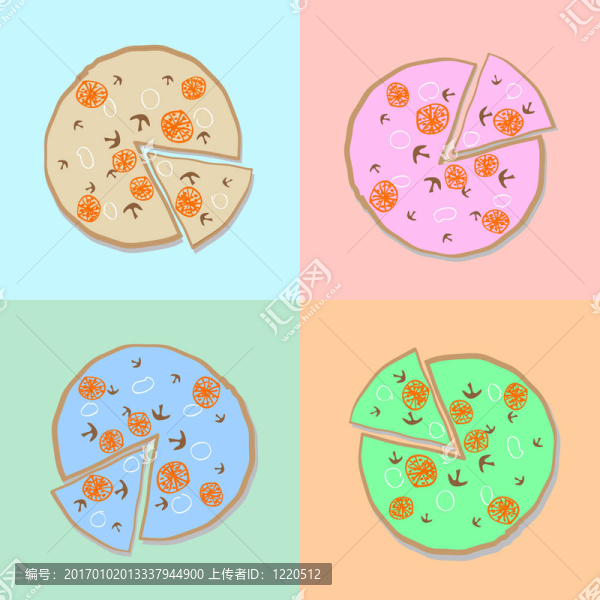 比薩的插圖