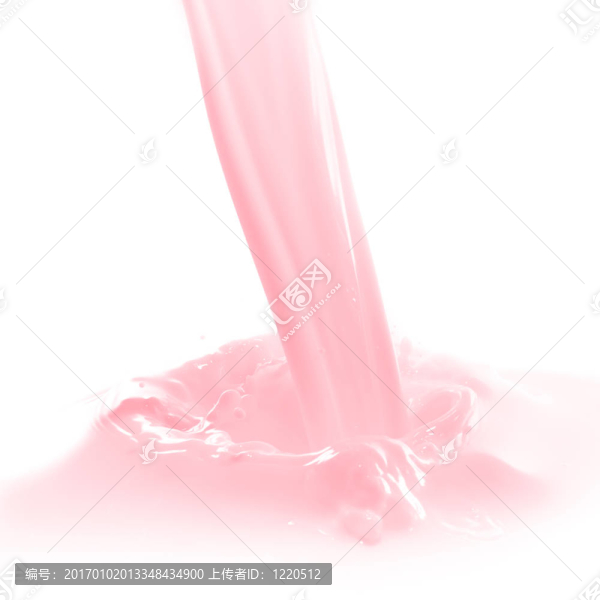 草莓牛奶飛濺