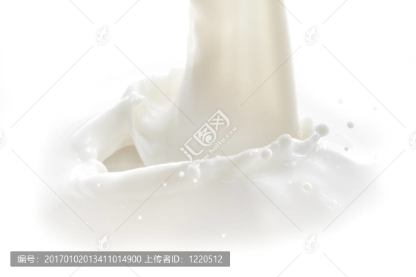 牛奶濺