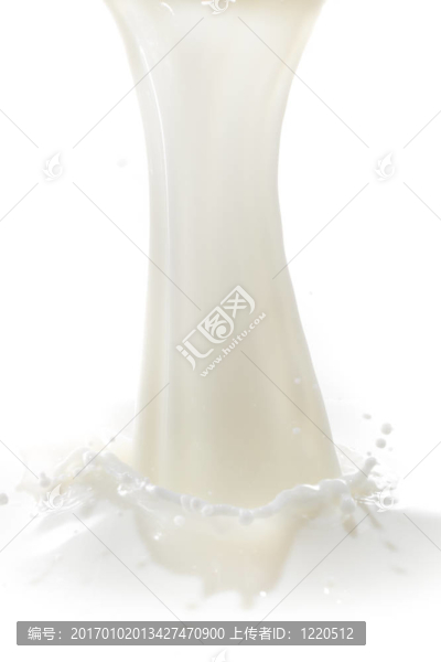 牛奶濺