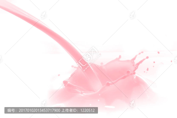 草莓牛奶飛濺