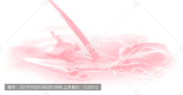 草莓牛奶飛濺