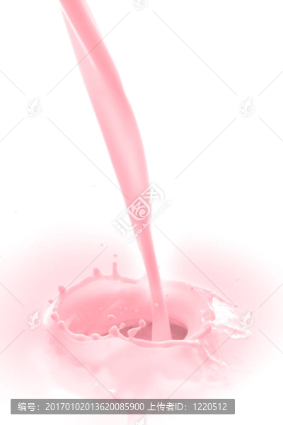 草莓牛奶飛濺