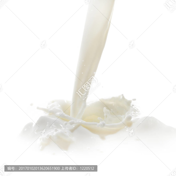牛奶濺