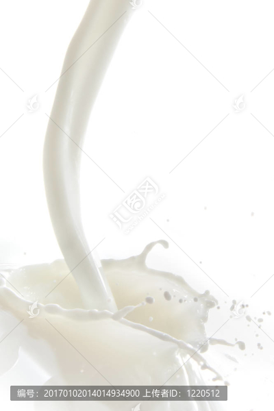 牛奶濺