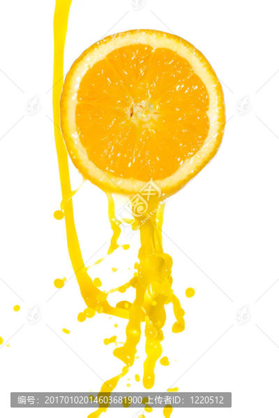 橙汁飛濺
