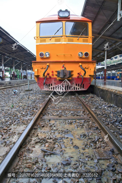 柴油機(jī)車的火車