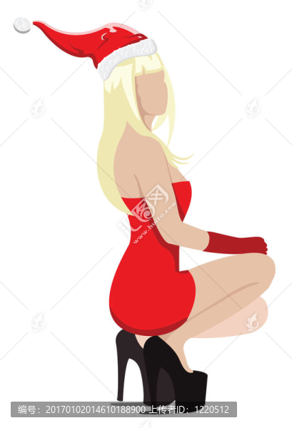 圣誕老人女孩