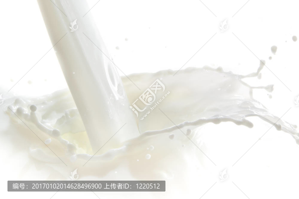 牛奶濺