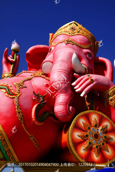 Lord,Ganesh的雕像