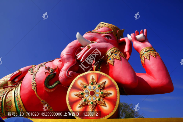 Lord,Ganesh的雕像