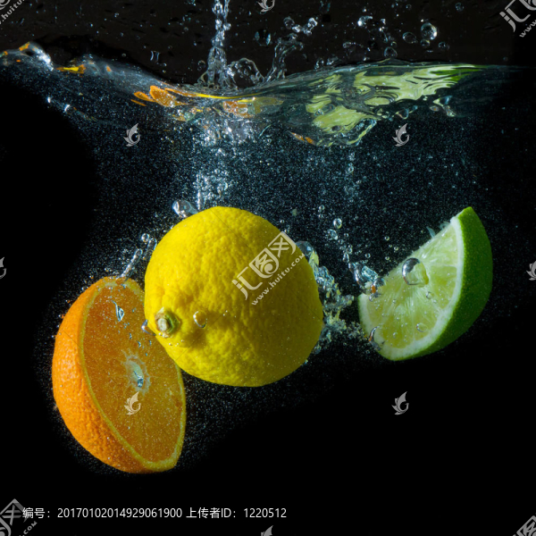 水果飛濺