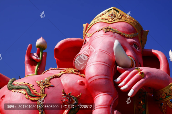 Lord,Ganesh的雕像