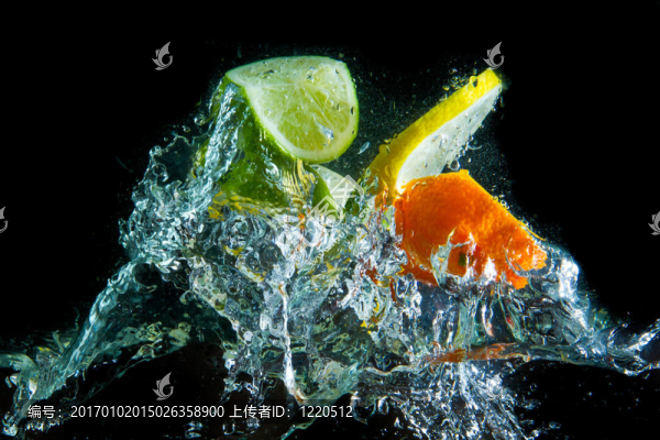 水果飛濺