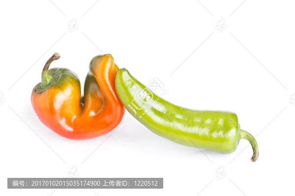 橙綠椒