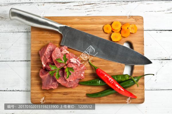 切碎的肉