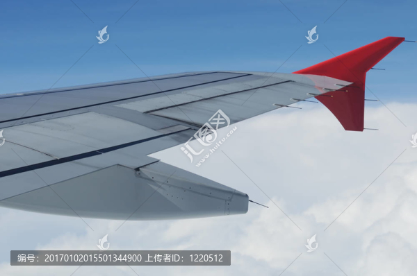 機(jī)翼和天空