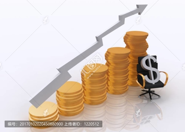 圖金錢概念