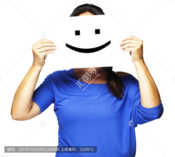 快樂的表情的女人