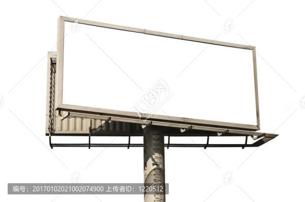 空白廣告牌