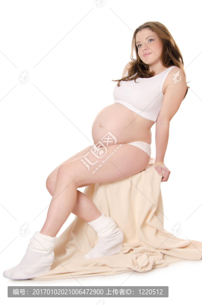 懷孕的女人