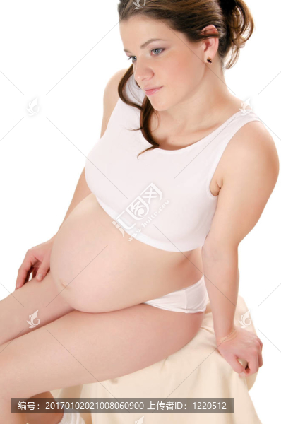 懷孕的女人