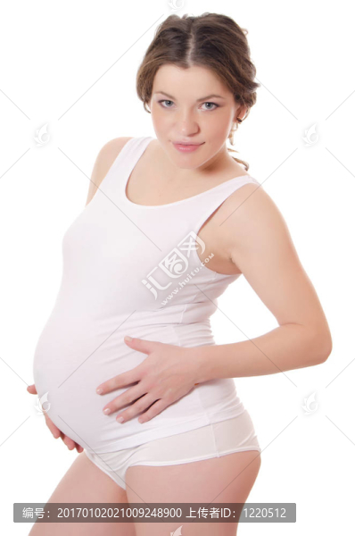 懷孕的女人