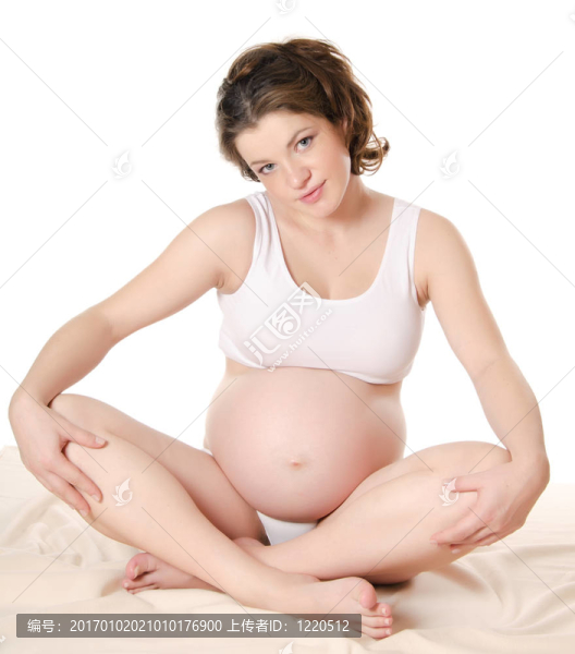 懷孕的女人