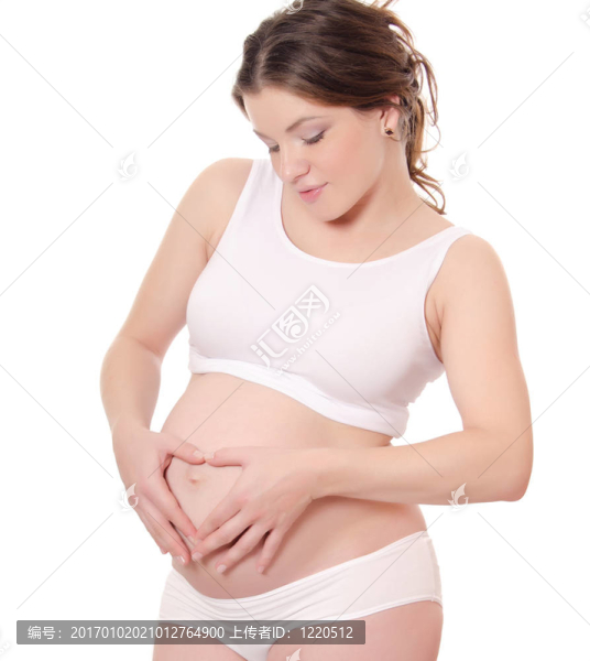 懷孕的女人