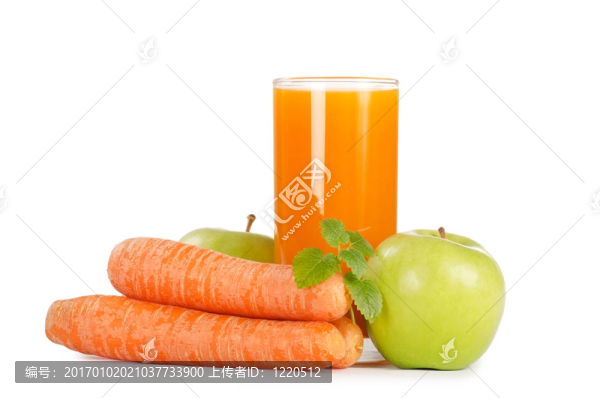 玻璃與carrot,juice